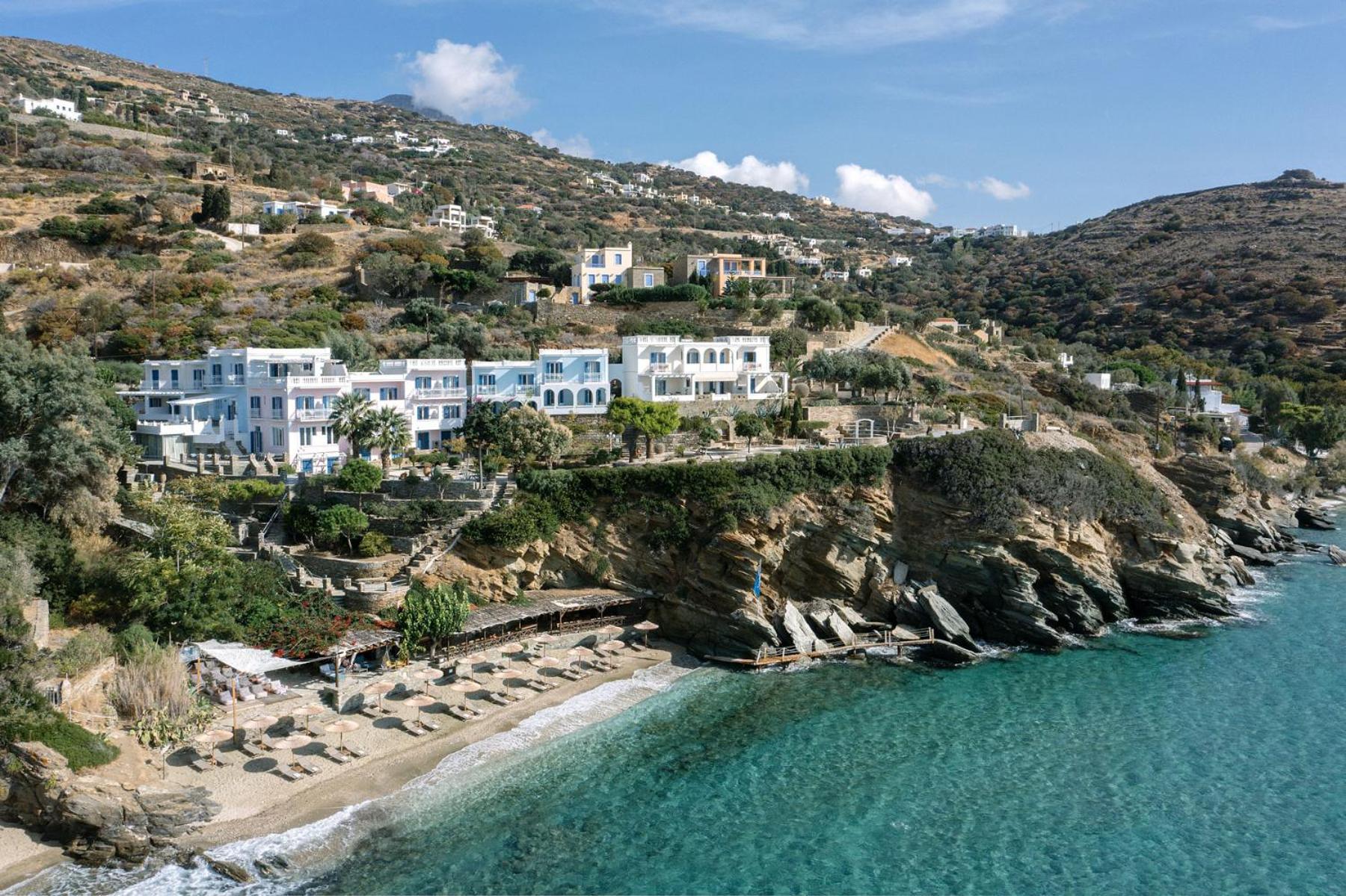 Aneroussa Beach Hotel Баци Екстериор снимка