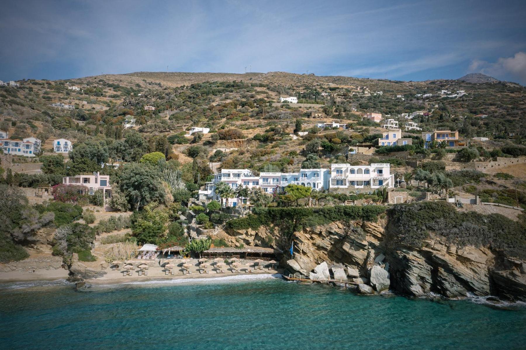 Aneroussa Beach Hotel Баци Екстериор снимка