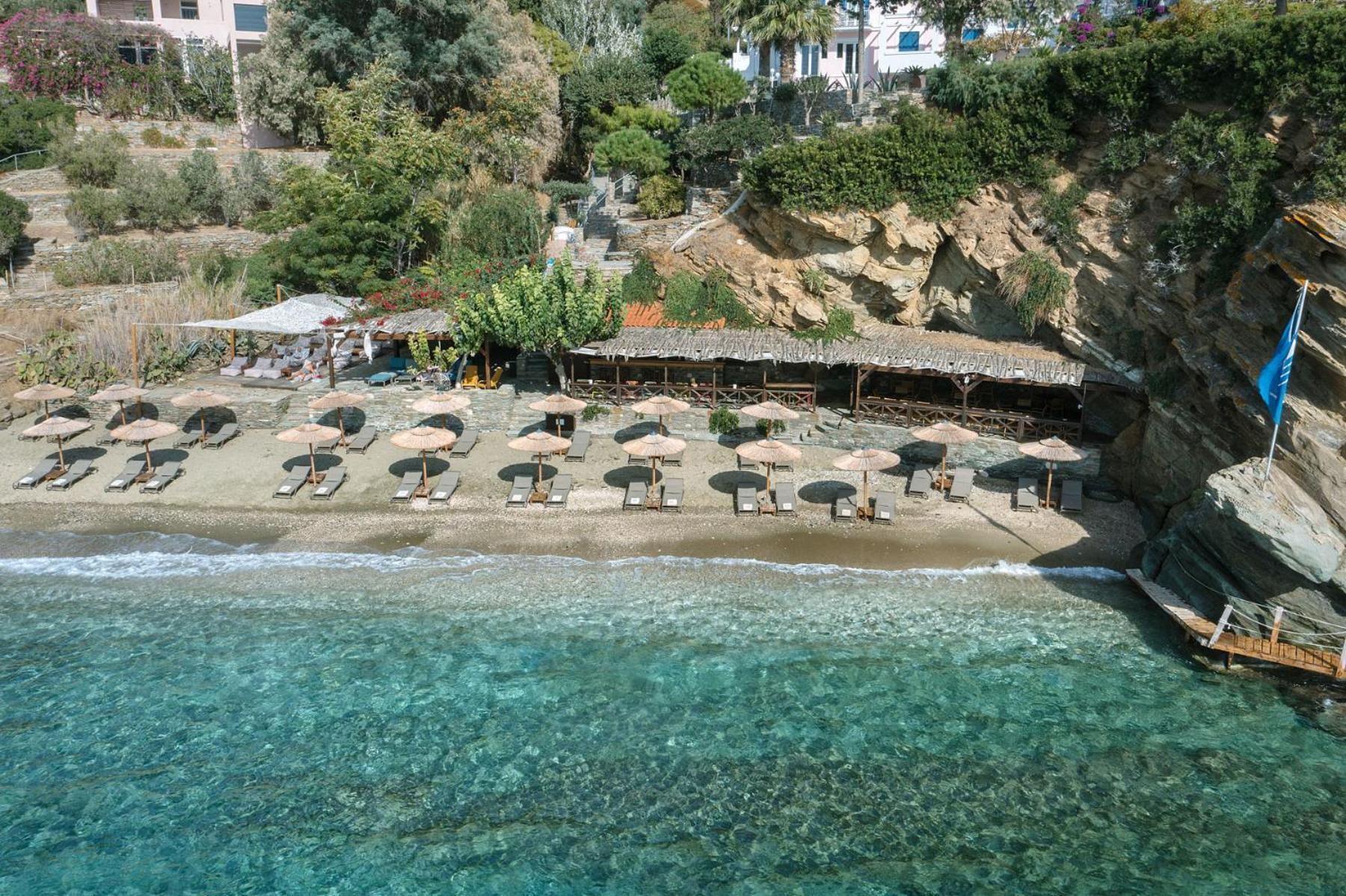 Aneroussa Beach Hotel Баци Екстериор снимка