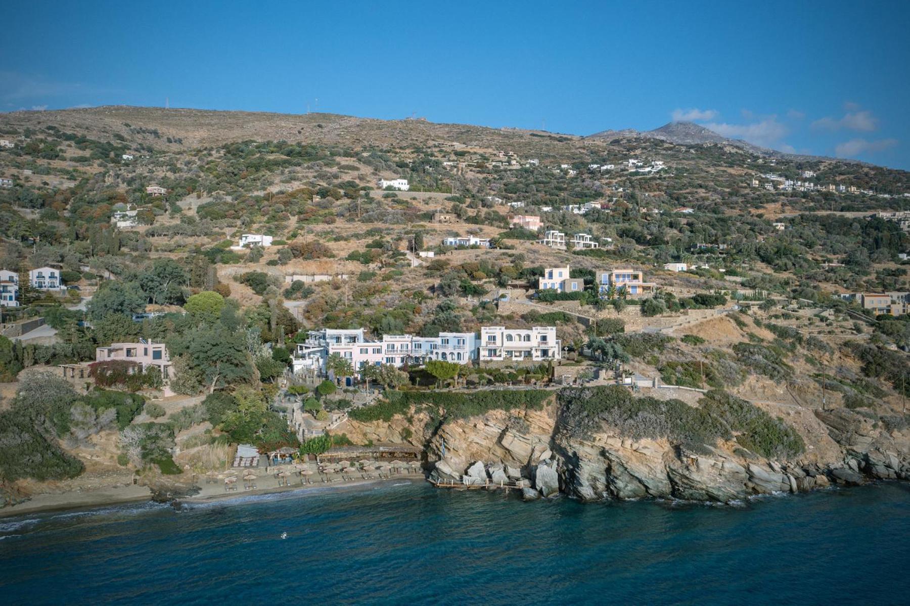 Aneroussa Beach Hotel Баци Екстериор снимка
