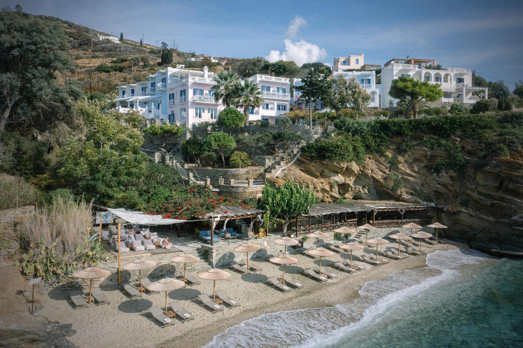 Aneroussa Beach Hotel Баци Екстериор снимка